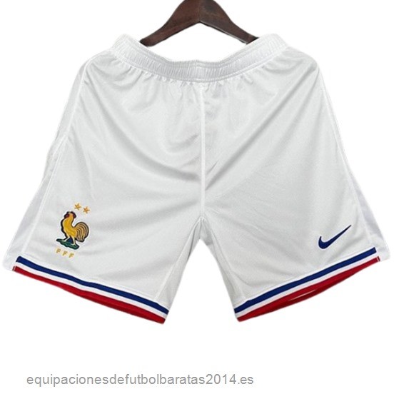 Nuevo 1ª Pantalones Francia 2024 Blanco Baratas
